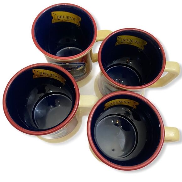 The Polar Express Train Ride Hot Chocolate 4pc. Mug Set - Picture 6 of 12